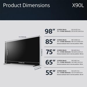 SONY BRAVIA XR55X90LU 55" Smart 4K Ultra HD HDR LED TV with Google Assistant