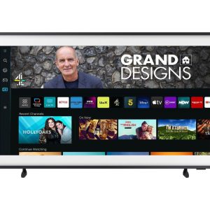 SAMSUNG The Frame 43 inch Smart 4K HDR QLED TV with Wall Mount (2023) - QE43LS03B