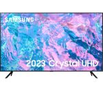 SAMSUNG CU7100 55 inch Smart 4K Ultra HD HDR LED TV (2023) - UE55CU7100