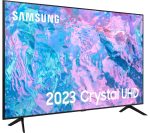 SAMSUNG CU7100 65 inch Smart 4K Ultra HD HDR LED TV (2023) - UE65CU7100