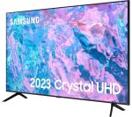 SAMSUNG CU7100 65 inch Smart 4K Ultra HD HDR LED TV (2023) - UE65CU7100