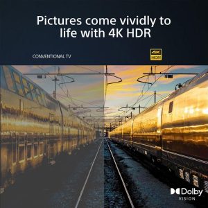 SONY BRAVIA KD-43X75WLPU 43" Smart 4K Ultra HD HDR LED TV with Google TV & Assistant