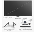 AMAZON Omni QLED Series Fire TV QL65F601U 65" Smart 4K Ultra HD HDR TV with Amazon Alexa