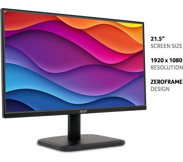 ACER EK220QH3bi Full HD 21.5" VA LCD Monitor - Black