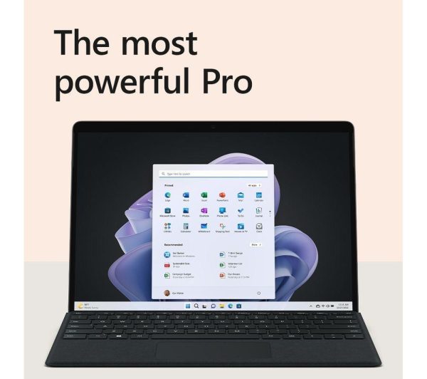 MICROSOFT 13" Surface Pro 9, Surface Pro Signature Type Cover & Slim Pen 2 Bundle - Intel® Core i5, 256 GB SSD, Graphite