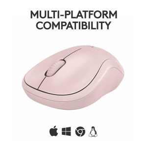 LOGITECH M240 Silent Wireless Optical Mouse - Rose