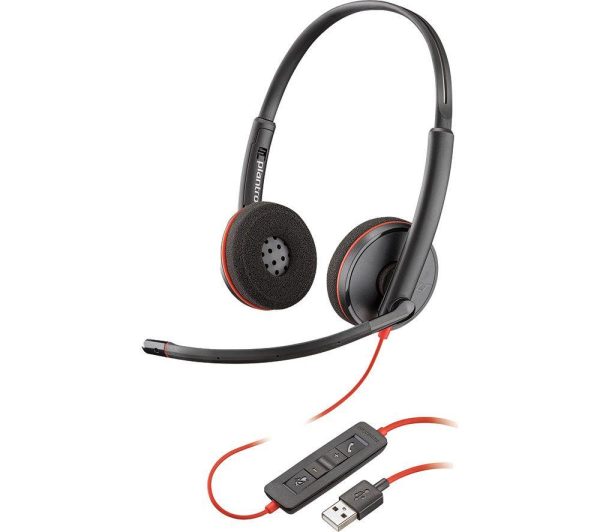 POLY Blackwire 3220 Headset - Black