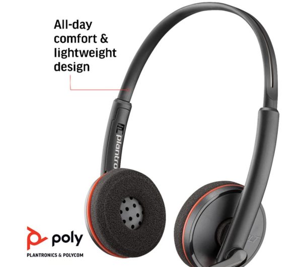 POLY Blackwire 3220 Headset - Black