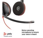 POLY Blackwire 3220 Headset - Black