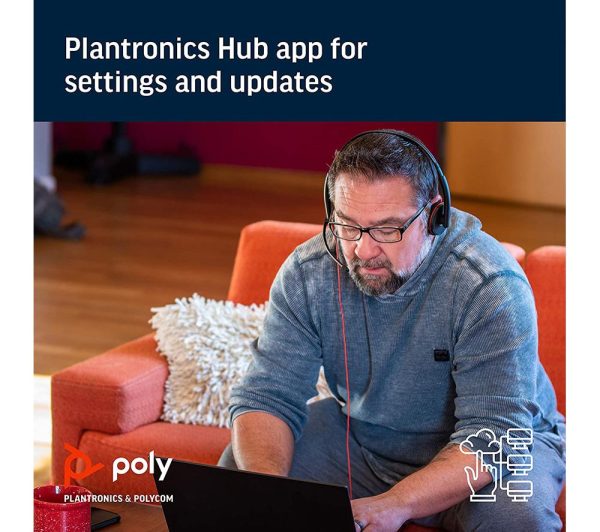 POLY Blackwire 3220 Headset - Black