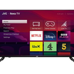 JVC LT-40CR330 Roku TV 40" Smart Full HD HDR LED TV