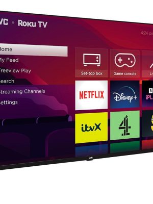 JVC LT-43CR330 Roku TV 43" Smart Full HD HDR LED TV