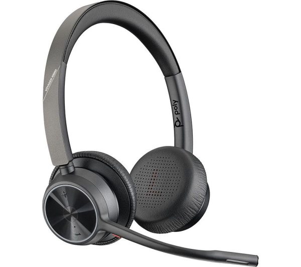 POLY Voyager 4320 Wireless Headset - Black