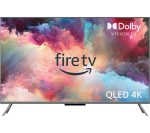 AMAZON Omni QLED Series Fire TV QL55F601U 55" Smart 4K Ultra HD HDR TV with Amazon Alexa