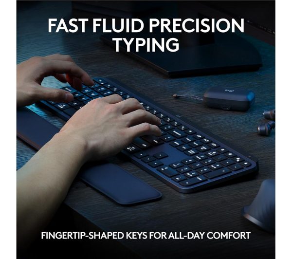 LOGITECH MX Keys S Wireless Keyboard - Black