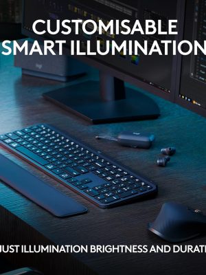 LOGITECH MX Keys S Wireless Keyboard - Black
