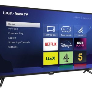 LOGIK L43RUE23 Roku TV 43" Smart 4K Ultra HD HDR LED TV