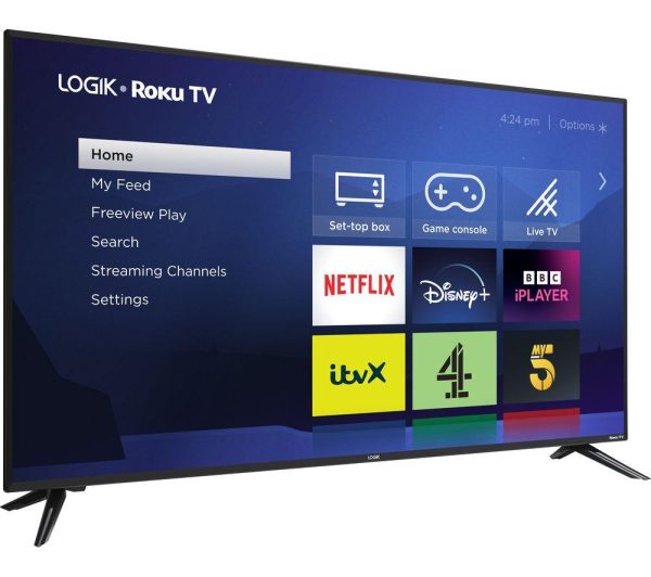 LOGIK L50RUE23 Roku TV 50" Smart 4K Ultra HD HDR LED TV