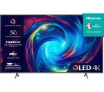 HISENSE 55E7KQTUK PRO 55" Smart 4K Ultra HD HDR QLED TV with Amazon Alexa