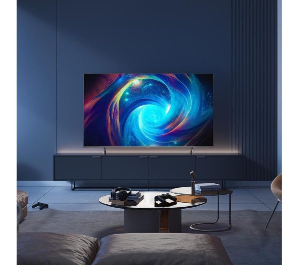 HISENSE 55E7KQTUK PRO 55" Smart 4K Ultra HD HDR QLED TV with Amazon Alexa