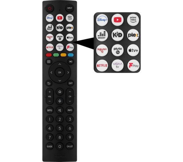 HISENSE 55A7KQTUK 55" Smart 4K Ultra HD HDR QLED TV with Amazon Alexa