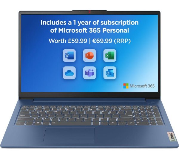 LENOVO IdeaPad 1 14" Laptop - IntelÂ® CeleronÂ®, 128 GB SSD, Blue