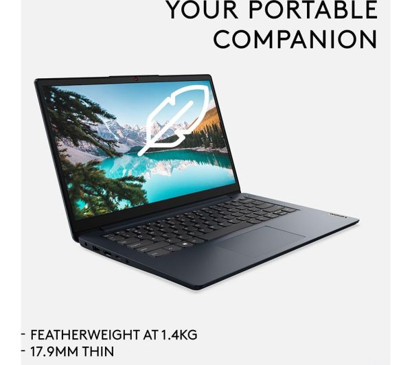 LENOVO IdeaPad 1 14" Laptop - IntelÂ® CeleronÂ®, 128 GB SSD, Blue