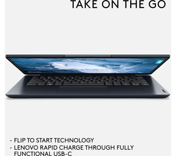LENOVO IdeaPad 1 14" Laptop - IntelÂ® CeleronÂ®, 128 GB SSD, Blue