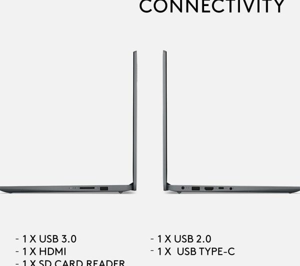 LENOVO IdeaPad 1 15.6" Laptop - AMD Ryzen 5, 256 GB SSD, Grey