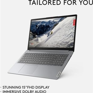 LENOVO IdeaPad 1 15.6" Laptop - AMD Ryzen 3, 128 GB SSD, Grey