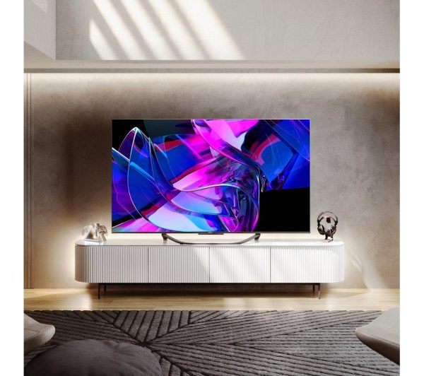 HISENSE 65U7KQTUK 65" Smart 4K Ultra HD HDR Mini-LED TV with Amazon Alexa