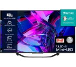HISENSE 65U7KQTUK 65" Smart 4K Ultra HD HDR Mini-LED TV with Amazon Alexa