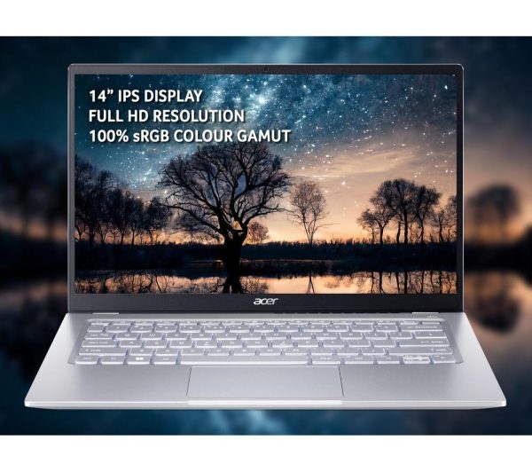 ACER Swift Go 14" Laptop - AMD Ryzen 5, 512 GB SSD, Silver