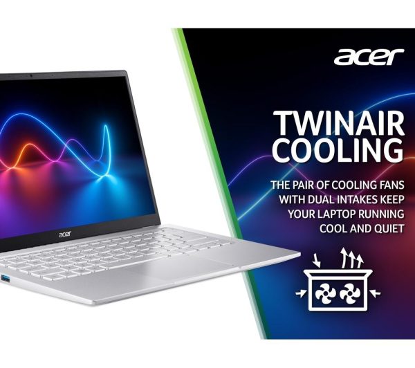 ACER Swift Go 14" Laptop - AMD Ryzen 5, 512 GB SSD, Silver