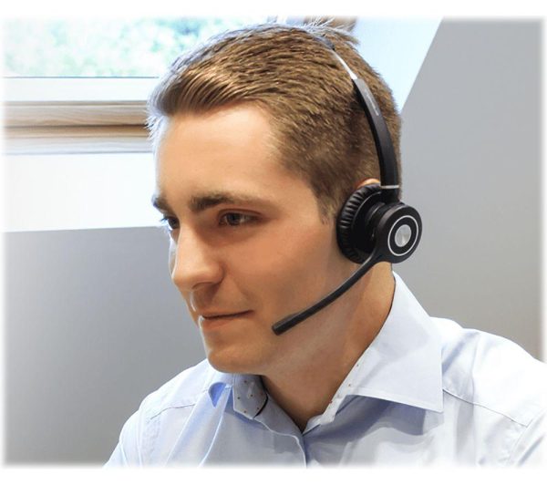 JPL Explore-USB-M Wireless Headset - Black