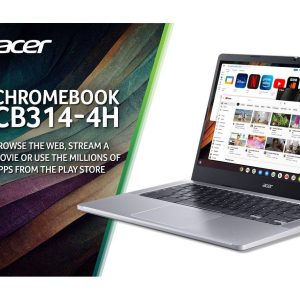 ACER 314 14" Chromebook - Intel® Core i3, 128 GB eMMC, Silver
