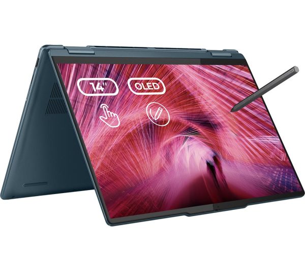 LENOVO Yoga 7 14" 2 in 1 Laptop - AMD Ryzen 5, 512 GB SSD, Blue