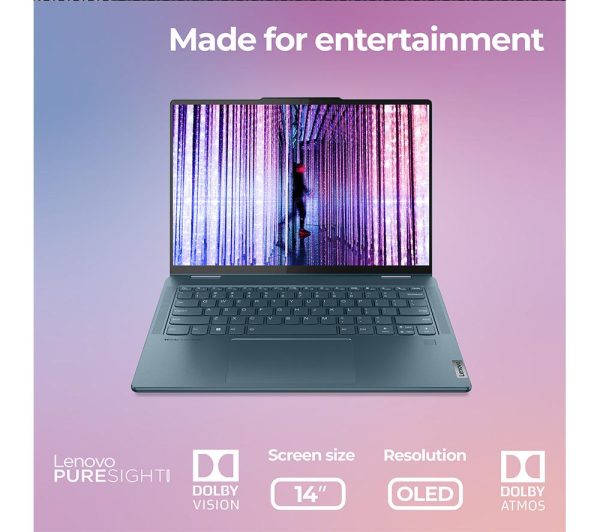 LENOVO Yoga 7 14" 2 in 1 Laptop - AMD Ryzen 5, 512 GB SSD, Blue