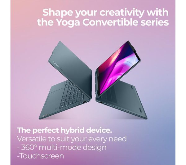 LENOVO Yoga 7 14" 2 in 1 Laptop - AMD Ryzen 5, 512 GB SSD, Blue