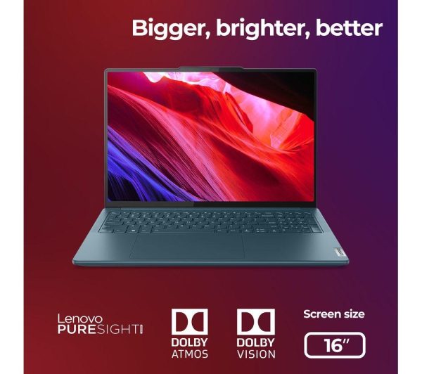 LENOVO Yoga Pro 9 16" Laptop - Intel® Core i9, 1 TB SSD, Blue