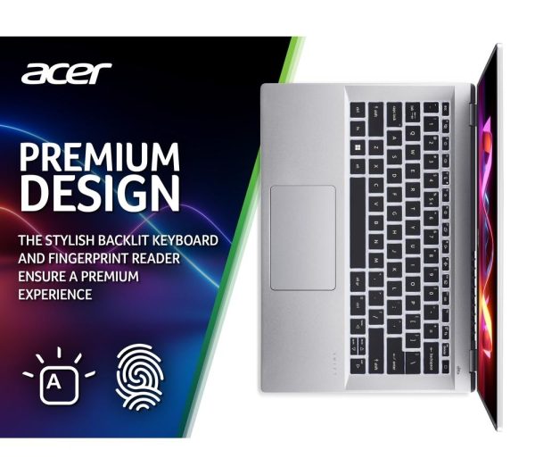 ACER Swift Go 14" Laptop - AMD Ryzen 7, 512 GB SSD, Silver