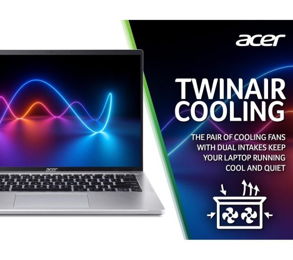 ACER Swift Go 14" Laptop - AMD Ryzen 7, 512 GB SSD, Silver