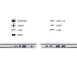 ACER Swift Go 14" Laptop - AMD Ryzen 7, 512 GB SSD, Silver