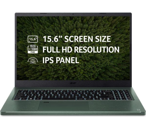 ACER Aspire Vero AV15-53 15.6" Laptop - Intel® Core i7, 1 TB SSD, Green