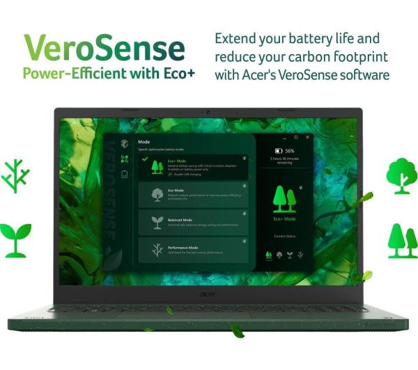 ACER Aspire Vero AV15-53 15.6" Laptop - Intel® Core i7, 1 TB SSD, Green