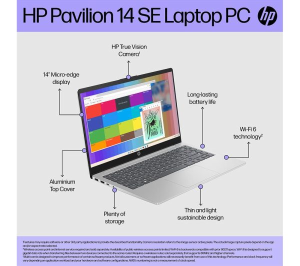 HP Pavilion SE 14" Laptop - Intel® Core i5, 512 GB SSD, Silver