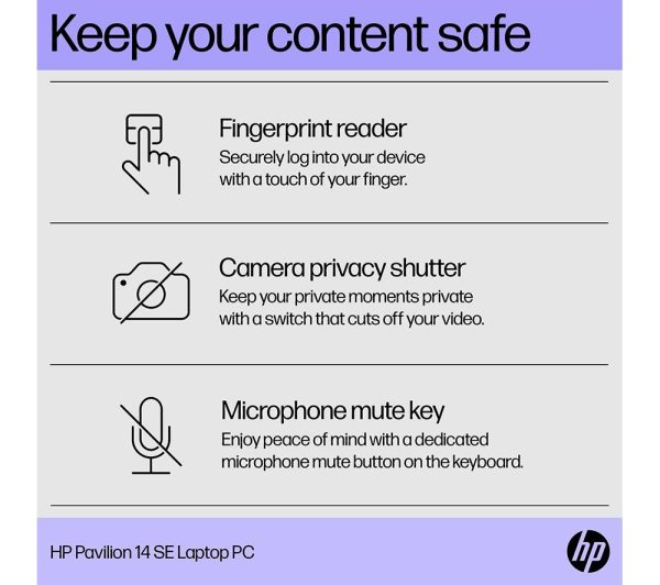 HP Pavilion SE 14" Laptop - Intel® Core i5, 512 GB SSD, Silver