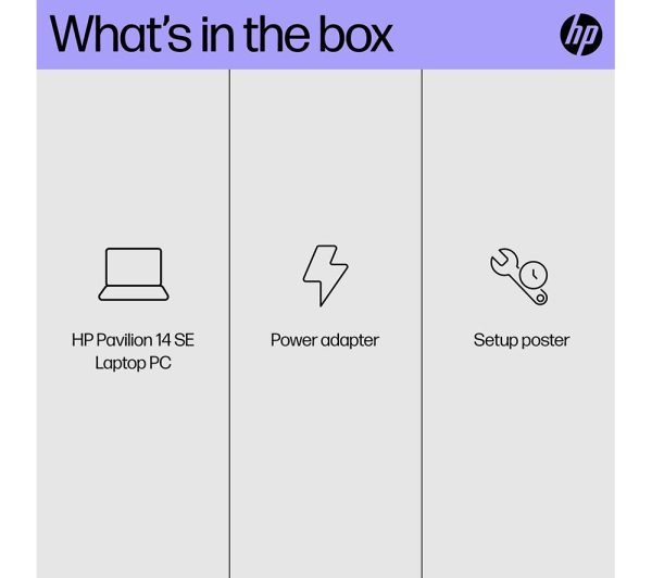 HP Pavilion SE 14" Laptop - Intel® Core i5, 512 GB SSD, Silver