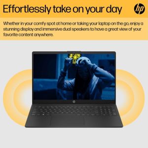HP 15-fc0516sa 15.6" Laptop - AMD Ryzen 3, 128 GB, Black
