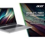 ACER 317 17.3" Chromebook - IntelÂ® PentiumÂ®, 128 GB eMMC, Silver